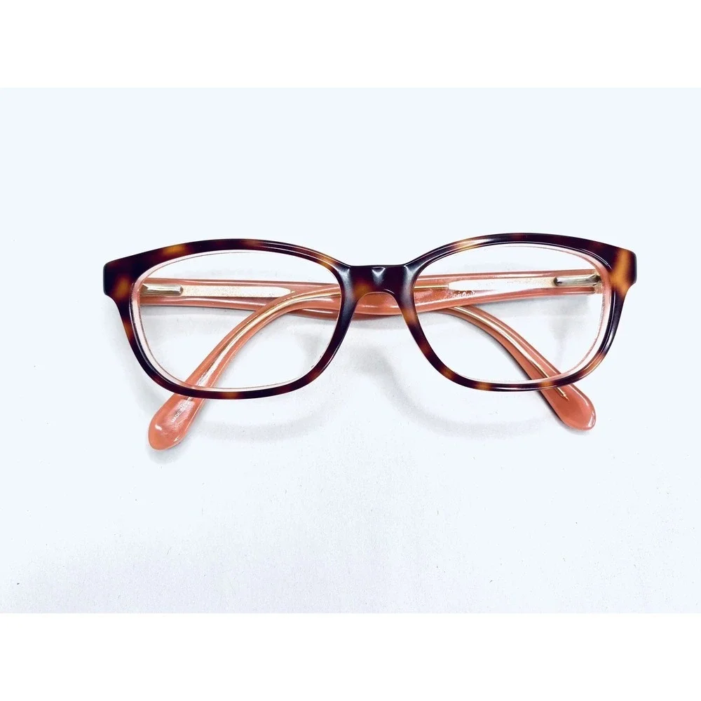 Kate Spade NY Tortoise Wayfarer Eyeglasses Pink Clear Brylie QTQ 50 16 135